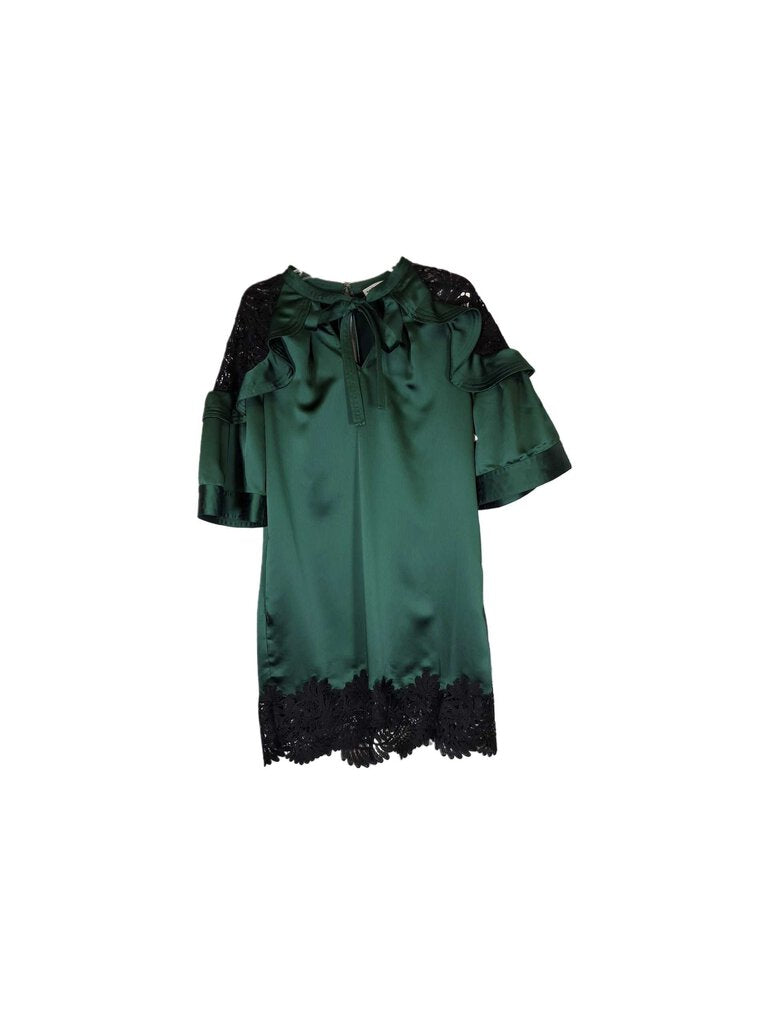 Self-Portrait satin Cocktail Dress