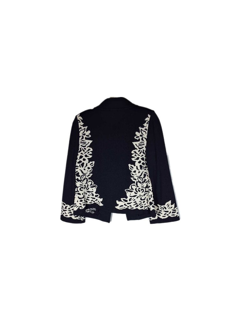 St John Knit Jacket w/design