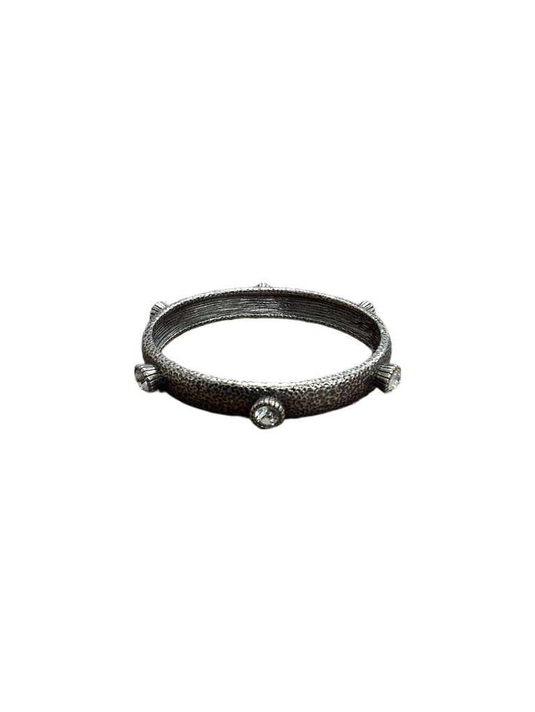 Barbara Boz Bangle w/rhinestones