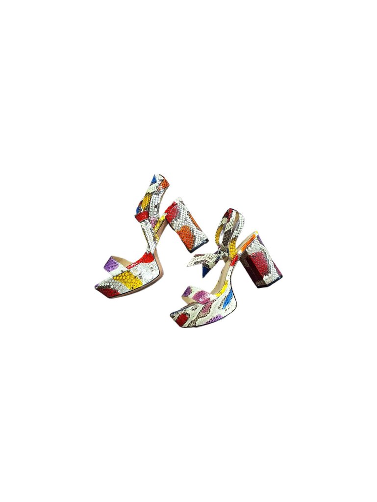 Alexandre Birman Hi Sandal w/snake