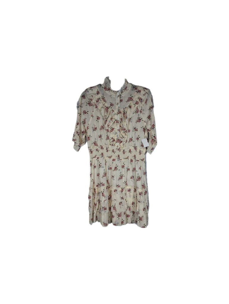 The Shirt Ruff Dress/floral print