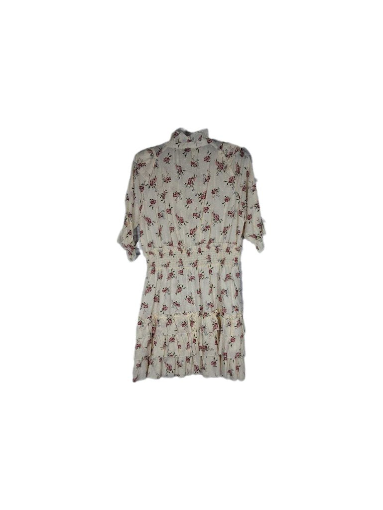 The Shirt Ruff Dress/floral print