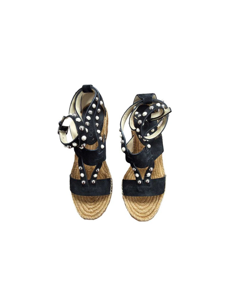 Jimmy Choo Wedge Sandal w/pearl