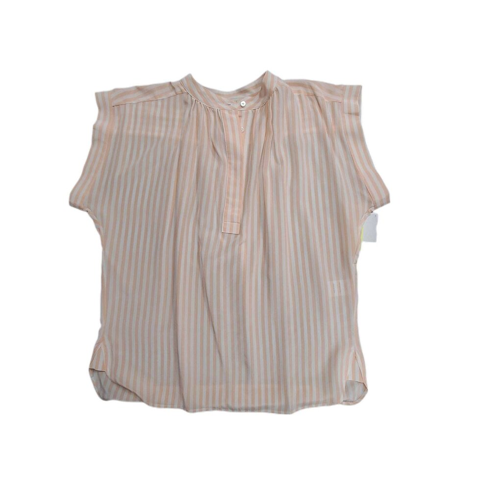 MARIE Oliver Silk Cap Sleeve Top/stripe