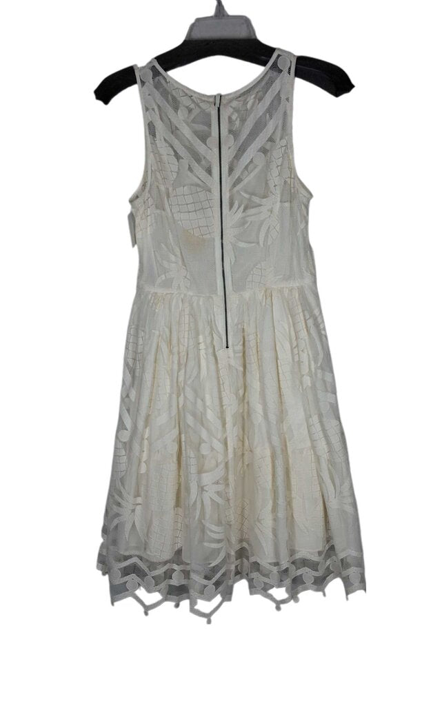 maeve/anthropologie tulle cocktail dress/pineapples