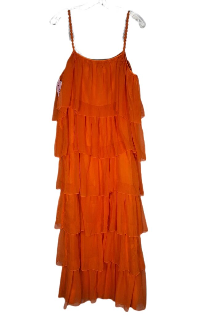 Payal Jain sleeveless sheer cocktail gown/tiers