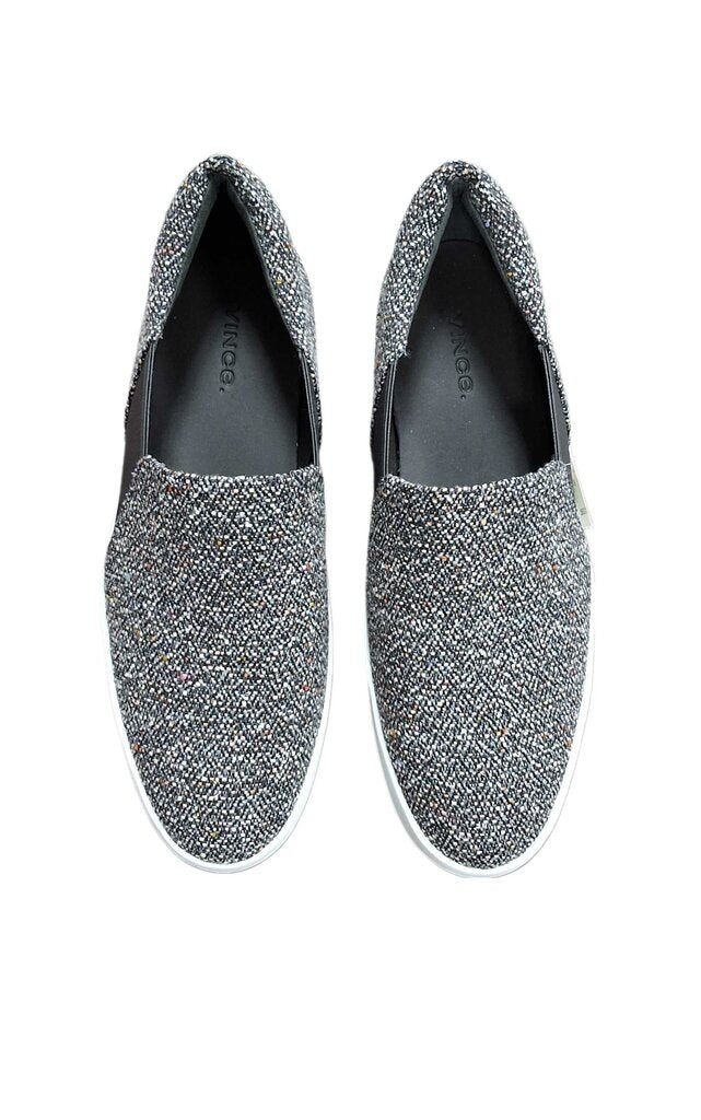 Vince tweed slip on sneaker