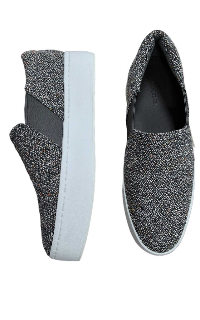 Vince tweed slip on sneaker