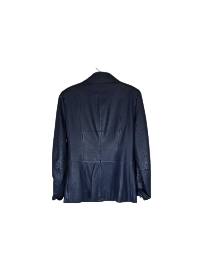 doncaster leather blazer/3button