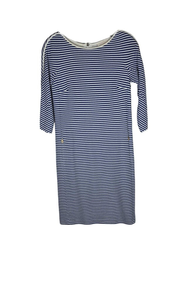 sonia Bogner long sleeve knit dress/stripe