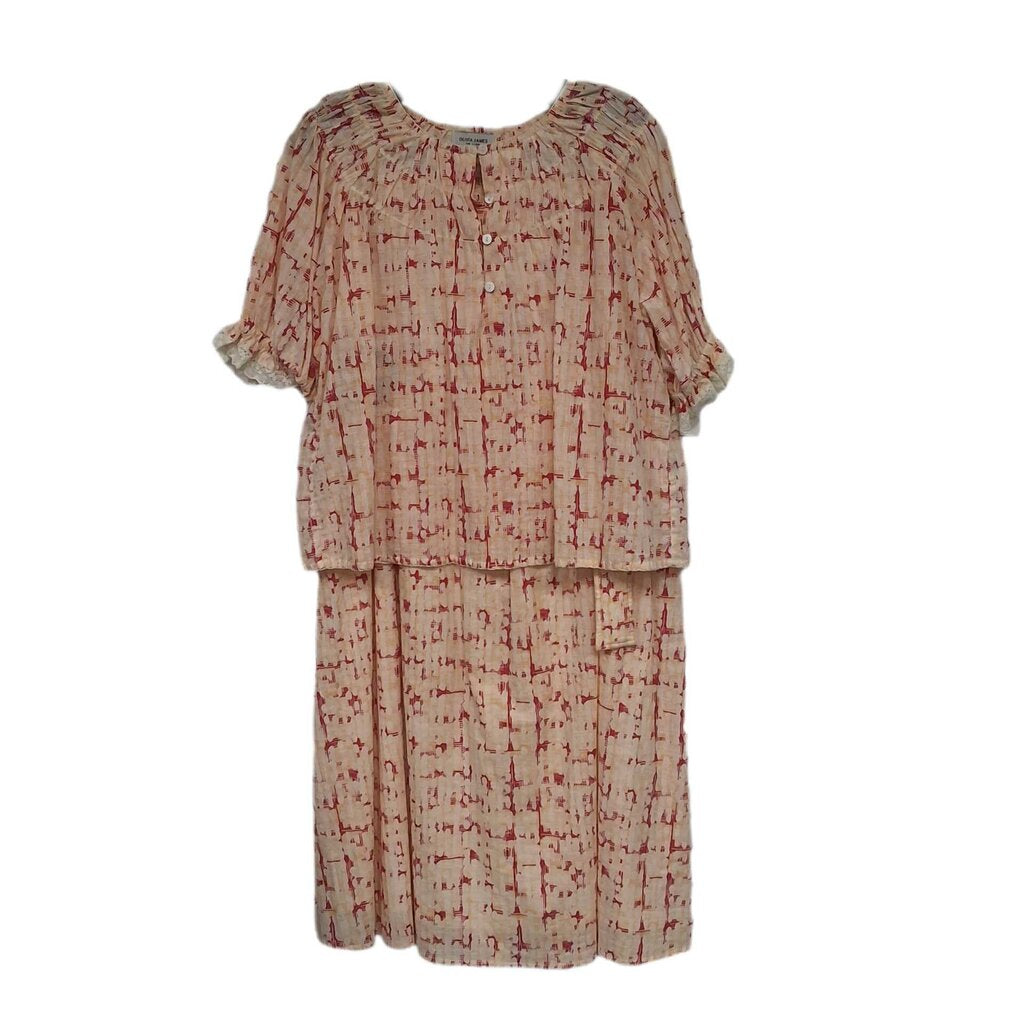 olivia James 2pc maxi skirt/pattern