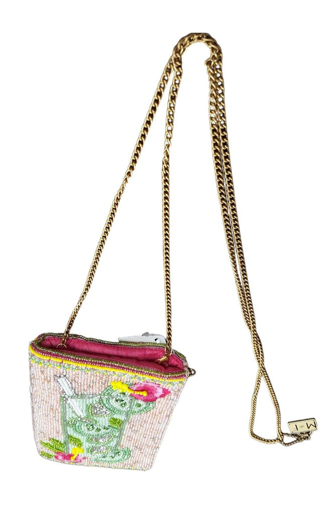 Mar Frances cocktail beaded purse/chain
