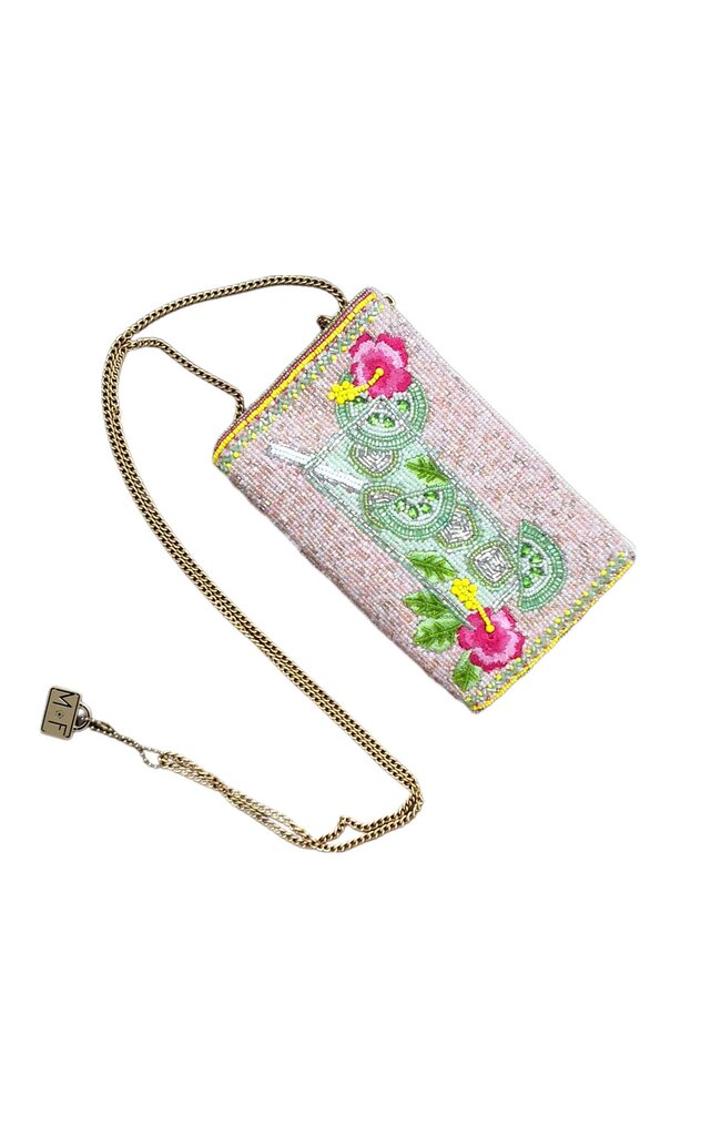 Mar Frances cocktail beaded purse/chain
