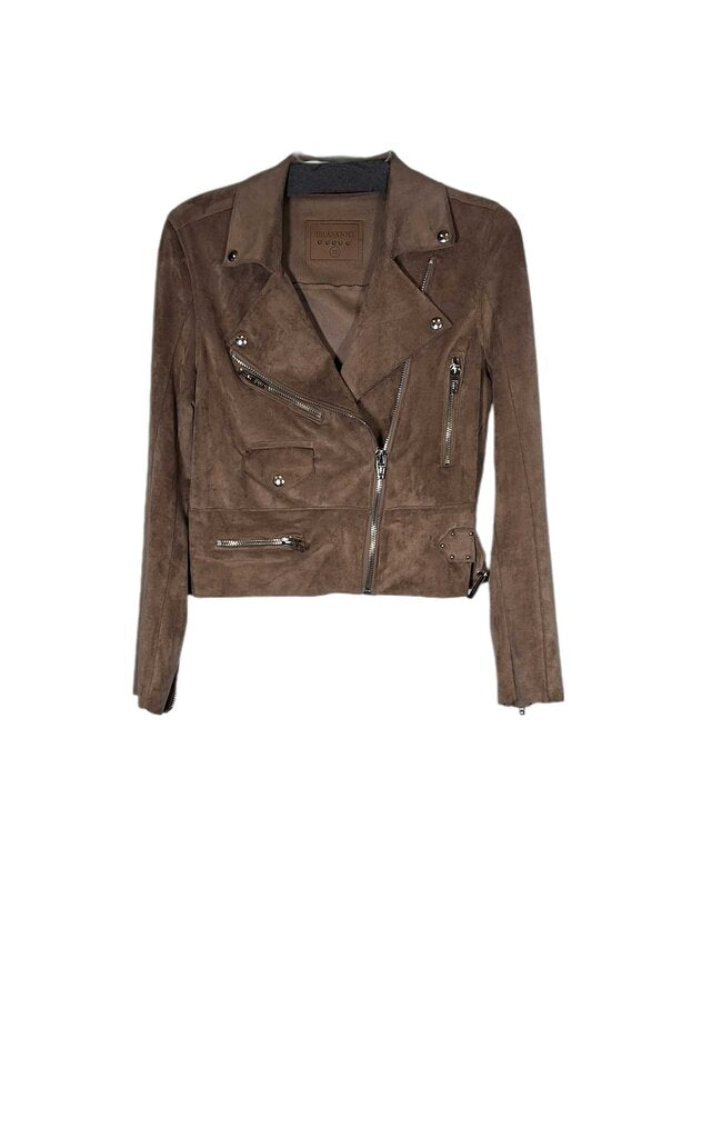 BlankNYC moleskin moto jacket