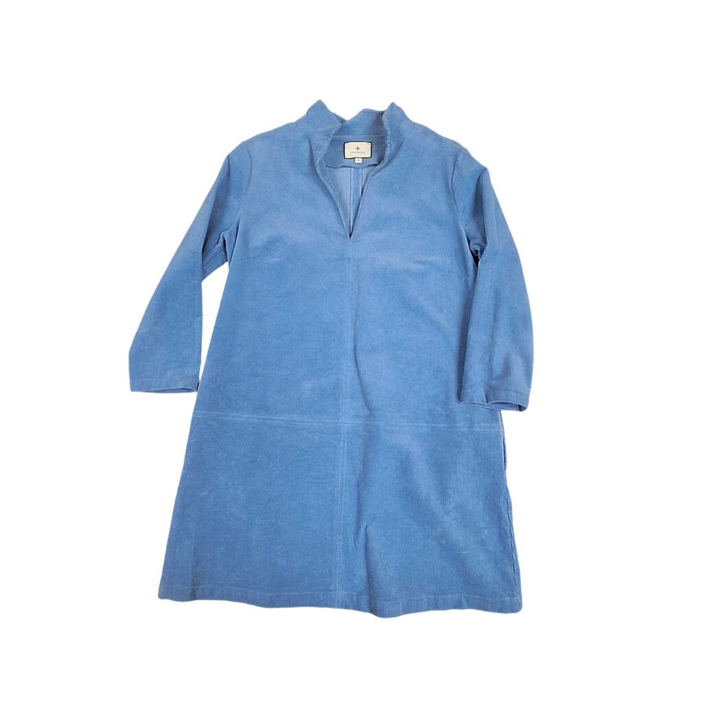 tuckernuck long sleeve corduroy dress/v-neck