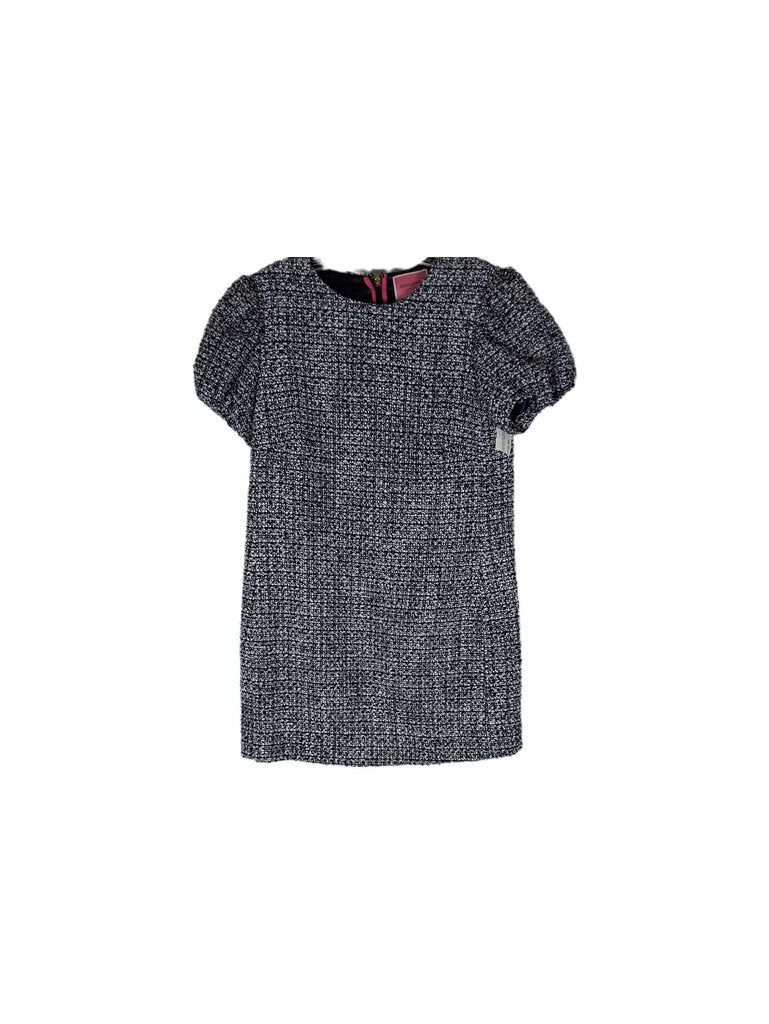 kate spade puffy short sleeve dress tweed