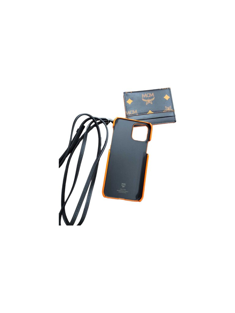 MCM iphone case/cardholder/lanyard