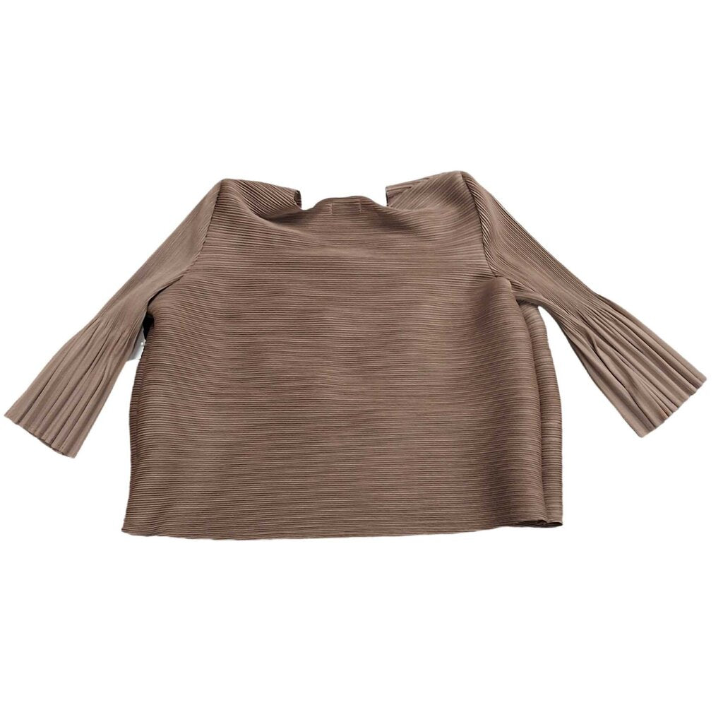 Journey fortuny pleat jacket/pearls