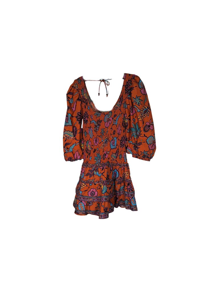 Love the label short dress/big floral