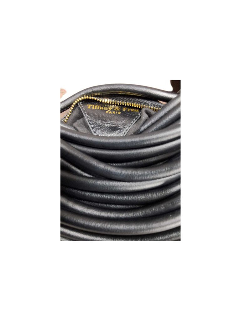 Tiffany & Fred leather string bag