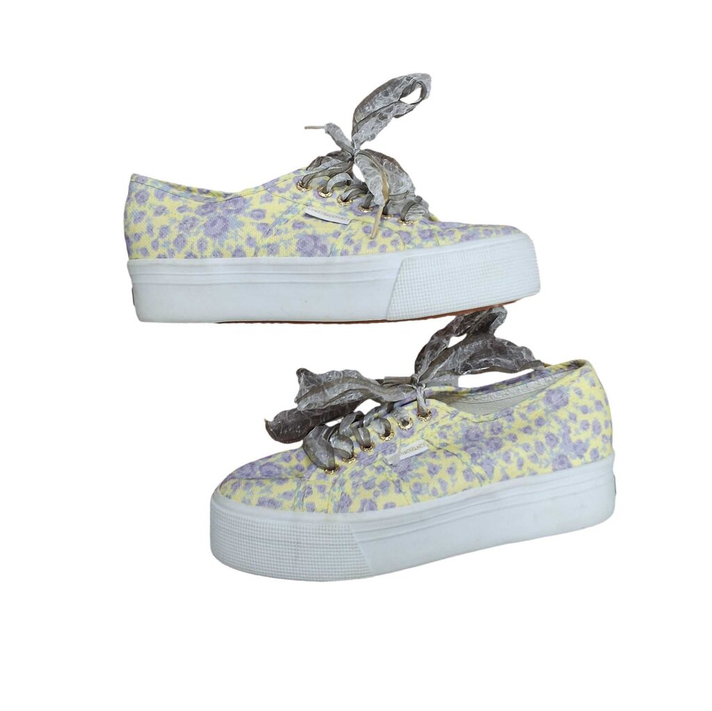 Love Shack Fancy print sneaker/platform
