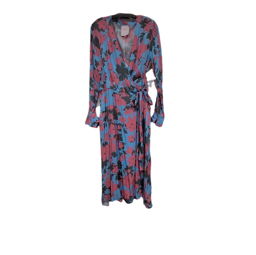 Annamaria Paletti long sleeve wrapdress/floral