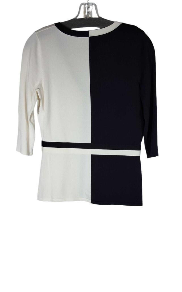 Carolina Herrera 3/4 knit top/colorblock