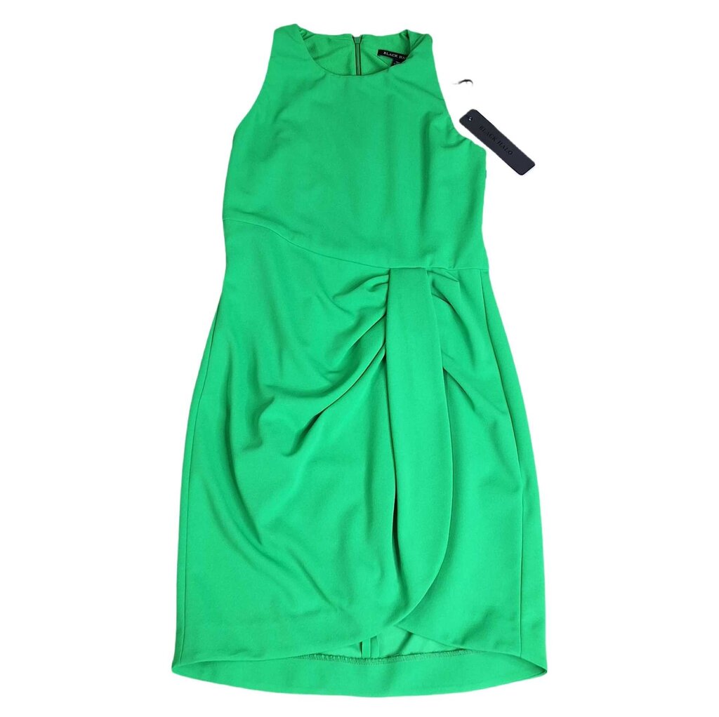 black Halo sleeveless dress/gathers