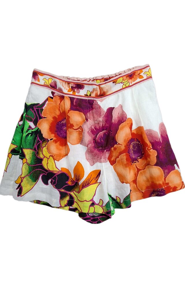 Camilla 2pc short set/big flowers/shimmer