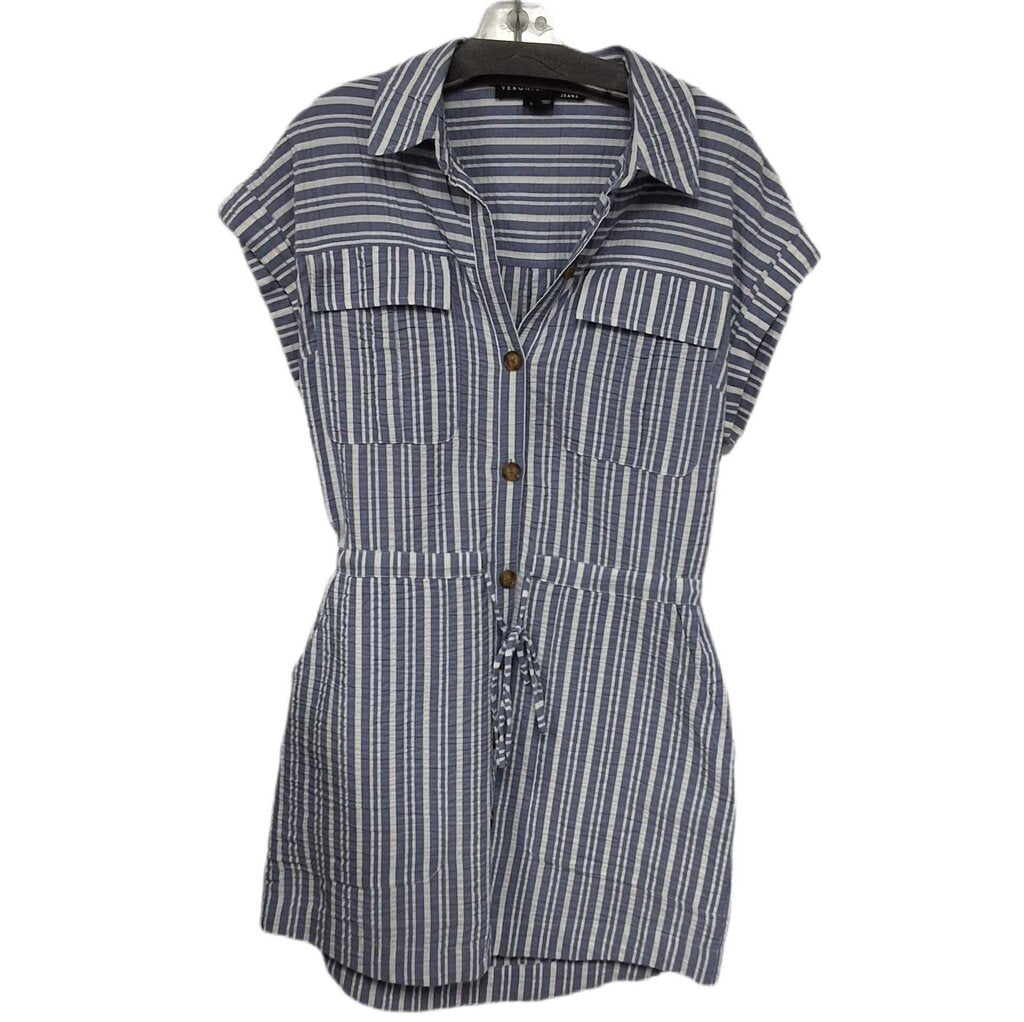 Veronica Beard cap sleeve dress/stripe