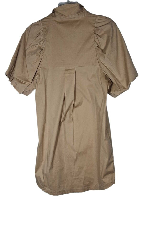 Jude Connally puff short sleeve shirt dress