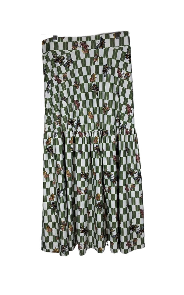 smith & quinn knit maxiskirt/butterflies