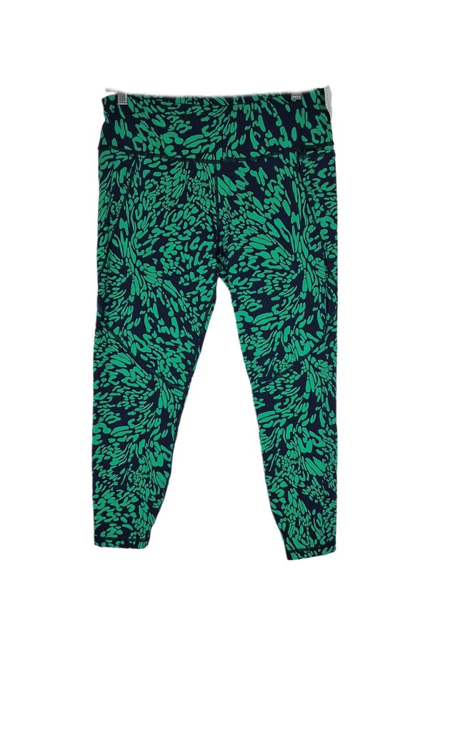 Sweatty Betty crop workout leggings/abstract