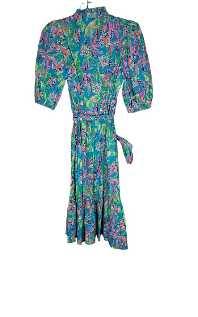 Lilly Pulitzer short sleeve maxi/floral