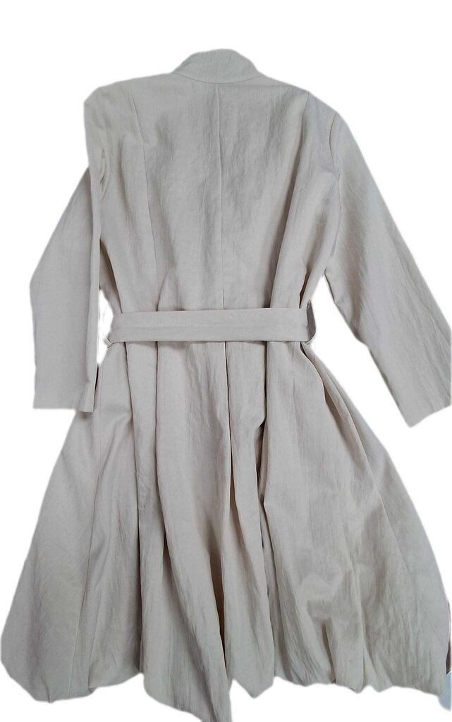 Ryu big ruffle rosette coat w/bubble hem