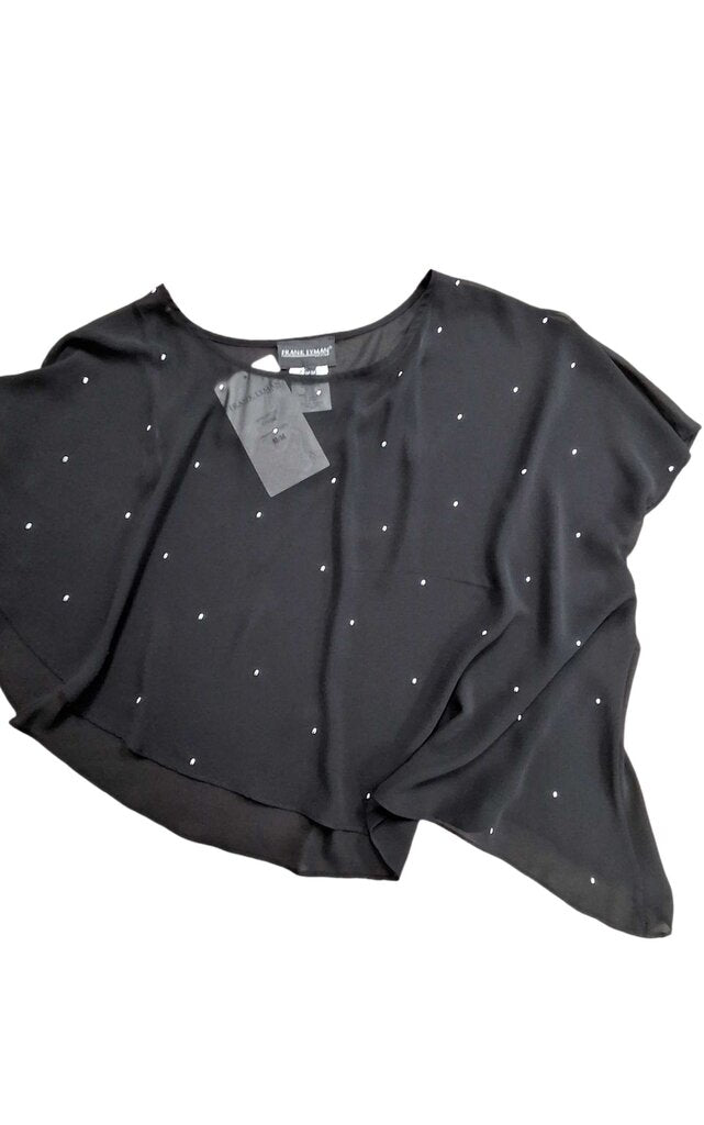 Frank Lyman sheer studded overtop/cocktail