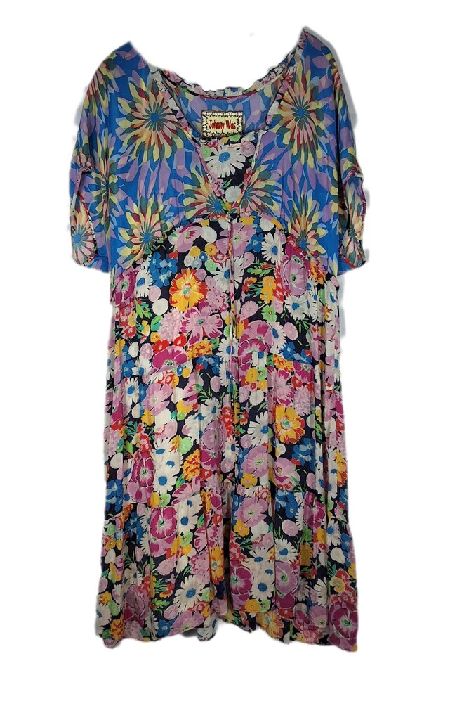 Johnny Was short sleeve floral dress