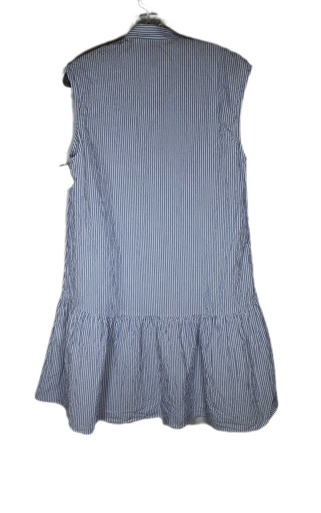 & Orher Stories sleeveless dress seersucker