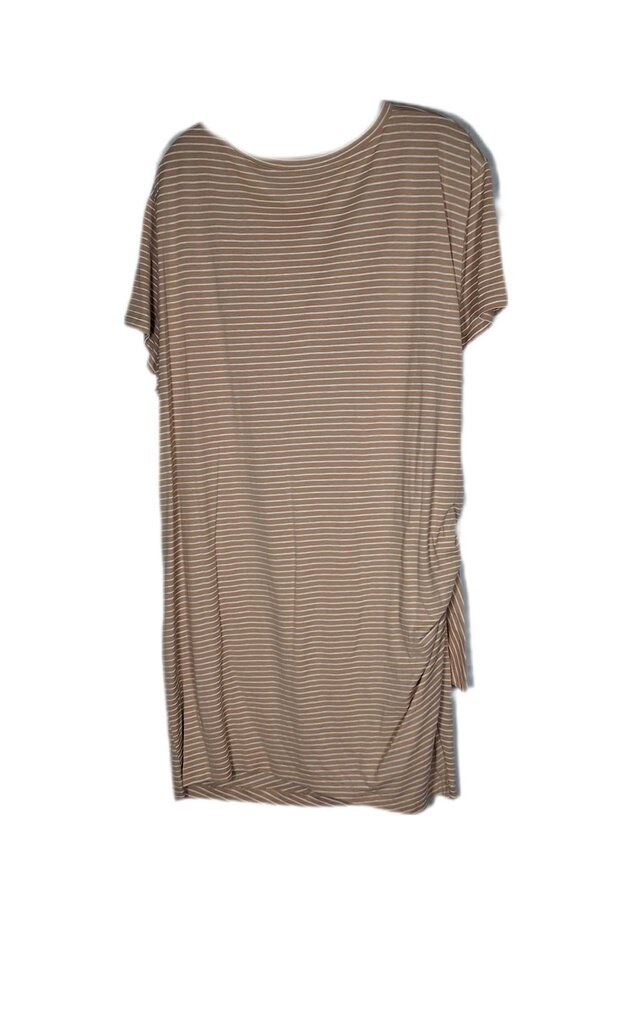 Vince short sleeve knit dress/pinstripe
