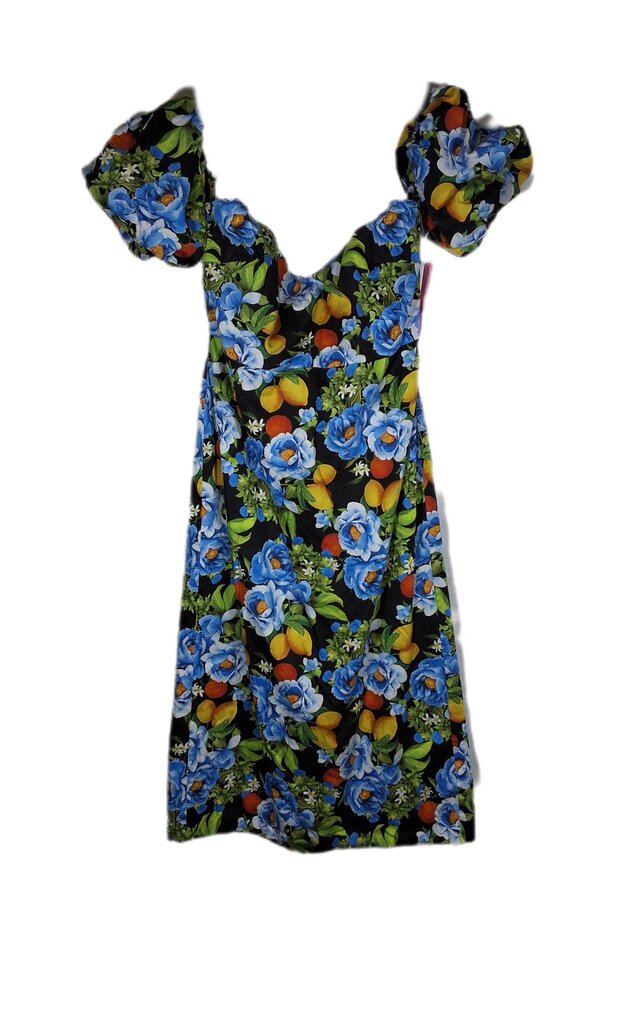 Bogo de Nor puff sleeve maxi/lemonsfloral
