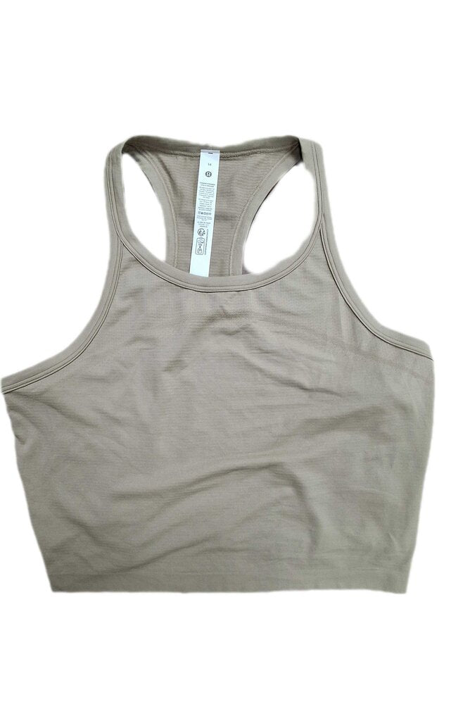 Lululemon crop workout tank/t back