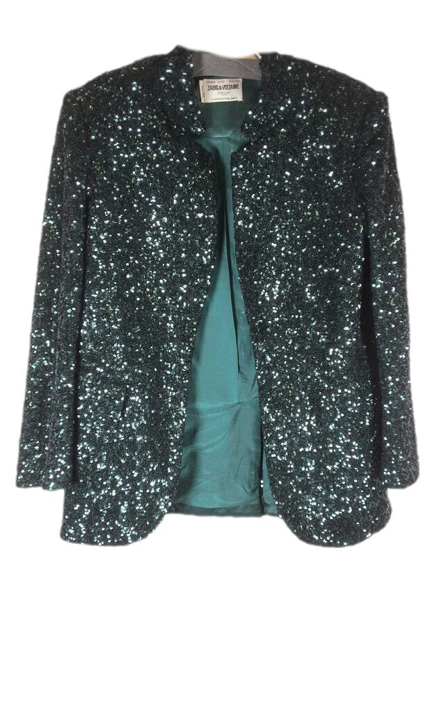 DES/Zadig & Voltaire sequin blazer