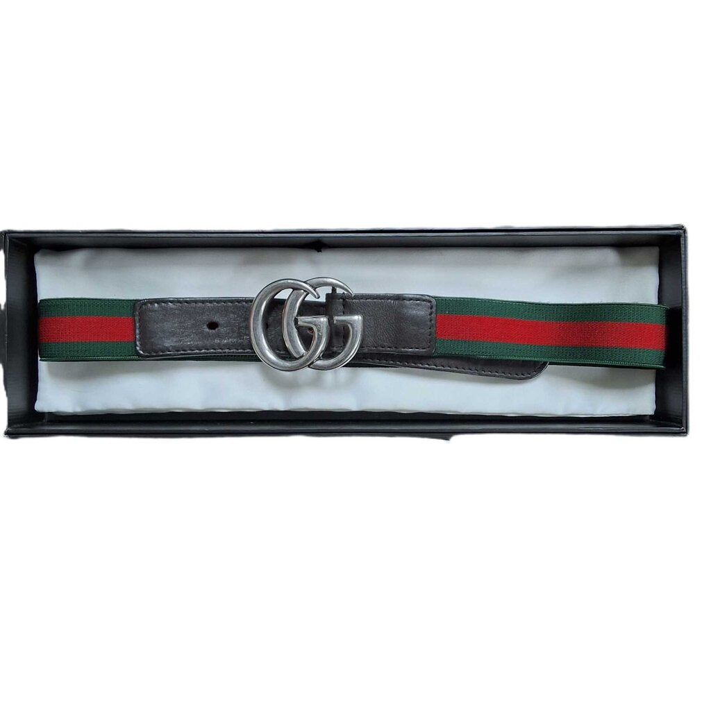 Gucci stripe Child stretch belt