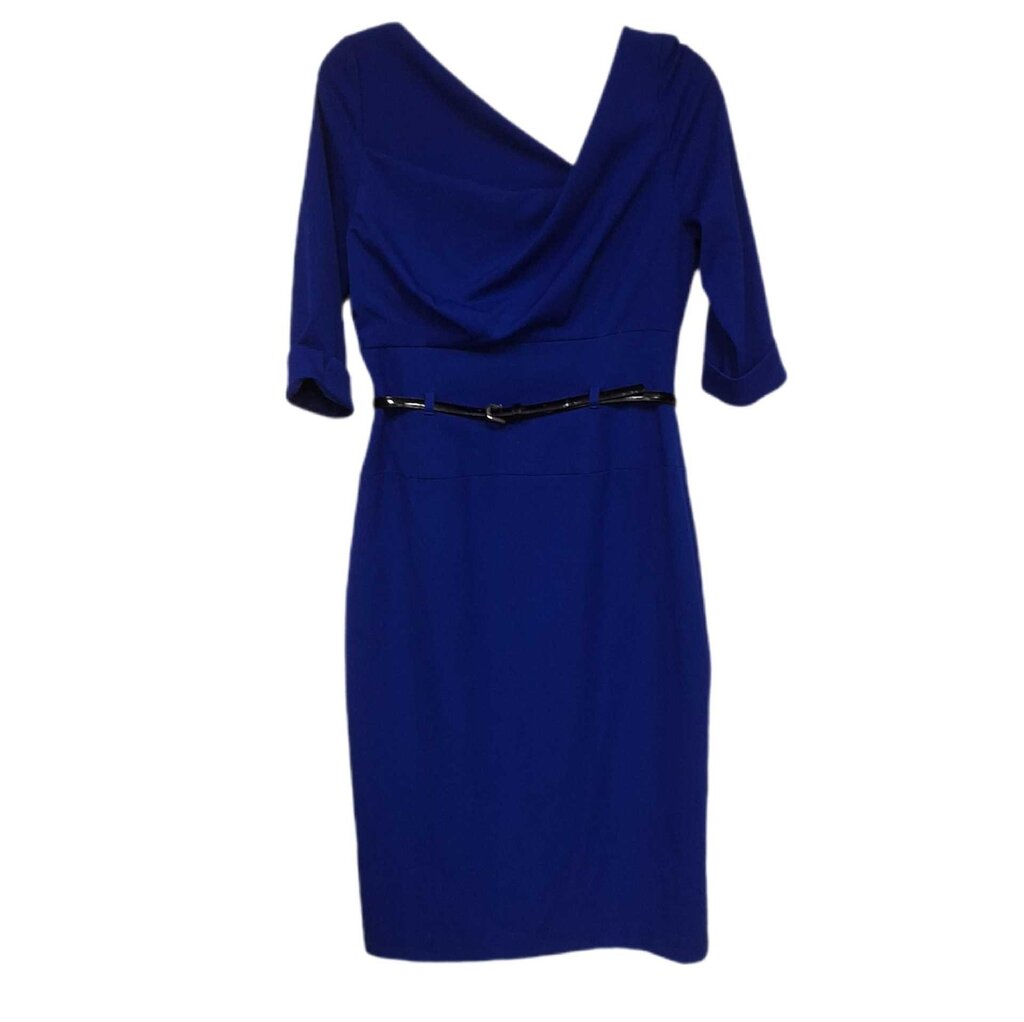 Black Halo 3/4 sleeve dress w/twist front