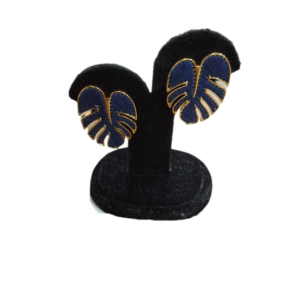 Mignonne Gavigan palm leaf earrings