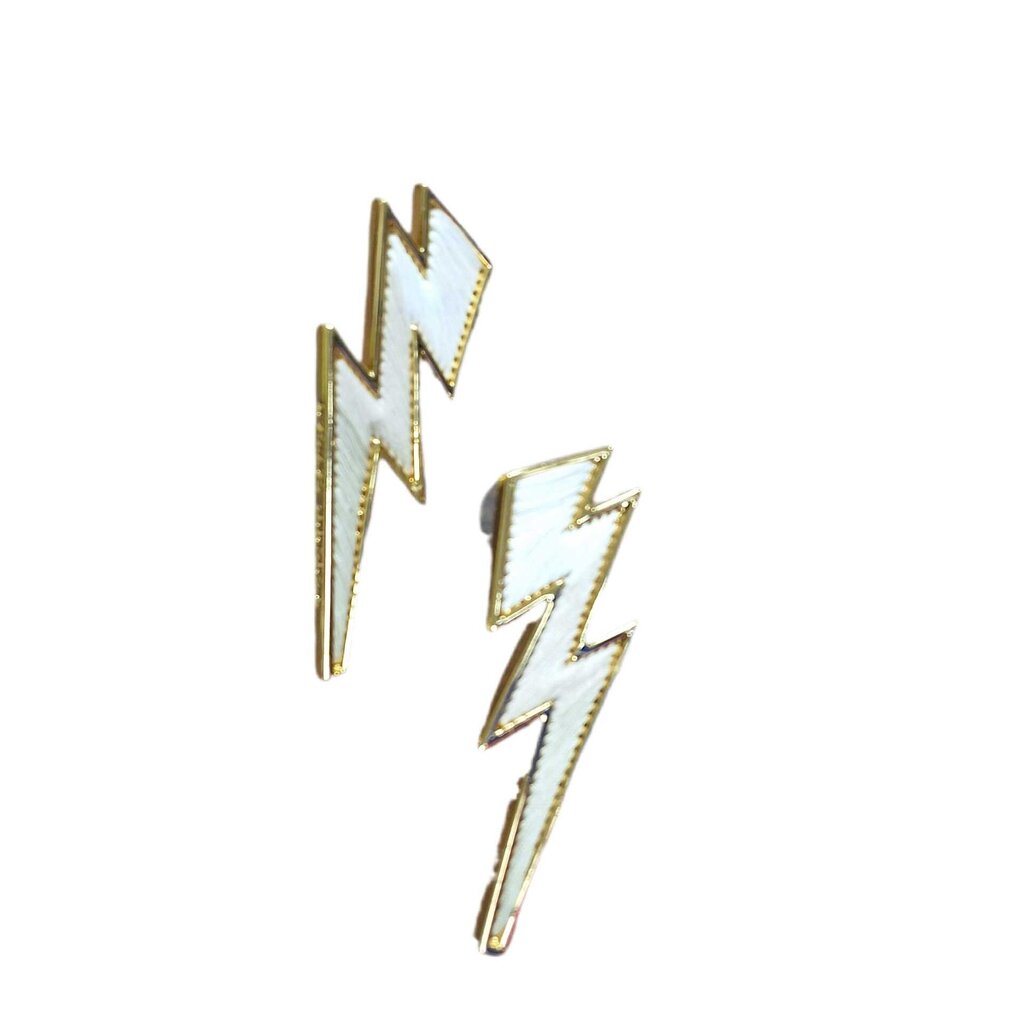 Migonne Gavigan lightening bolt earrings