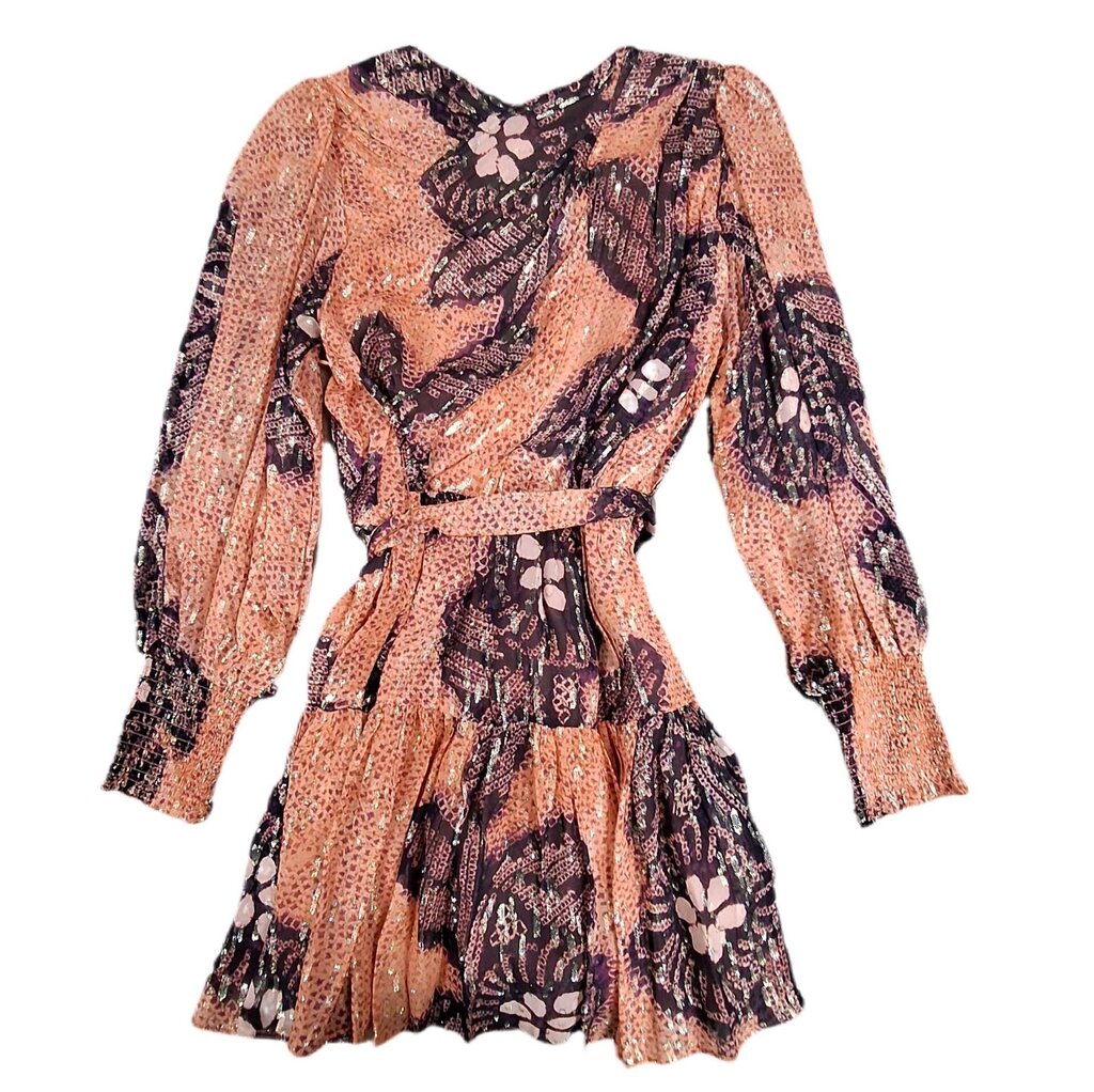 Ulla Johnson long sleeve sheer dress/abstract