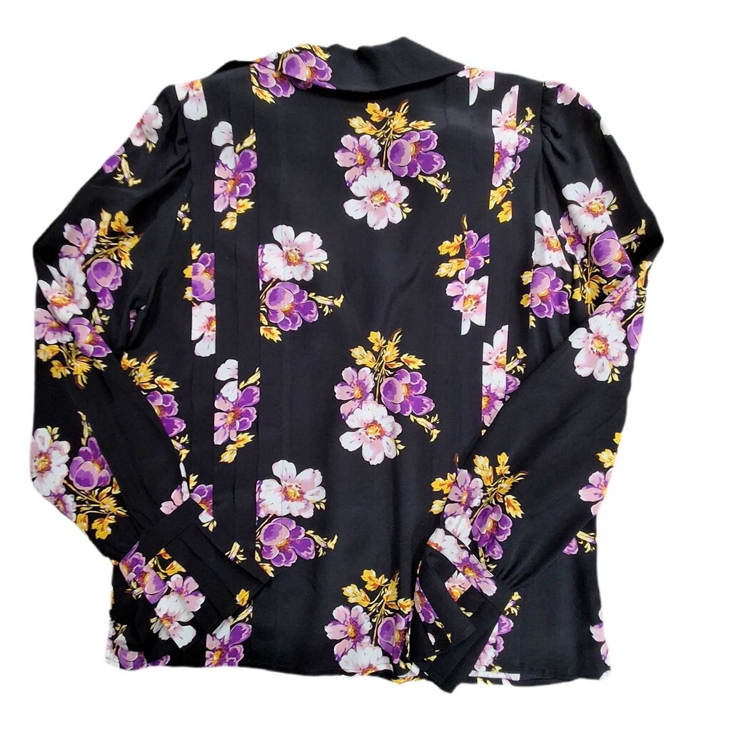 Zadig & Voltaire long sleeve silk blouse/floral