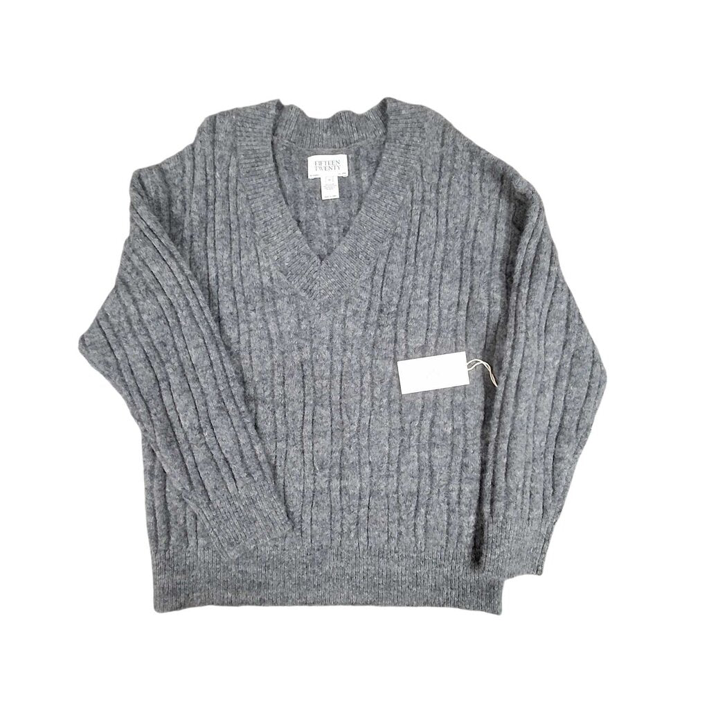 Fifteen Twenty ribbed sweater/v-neck
