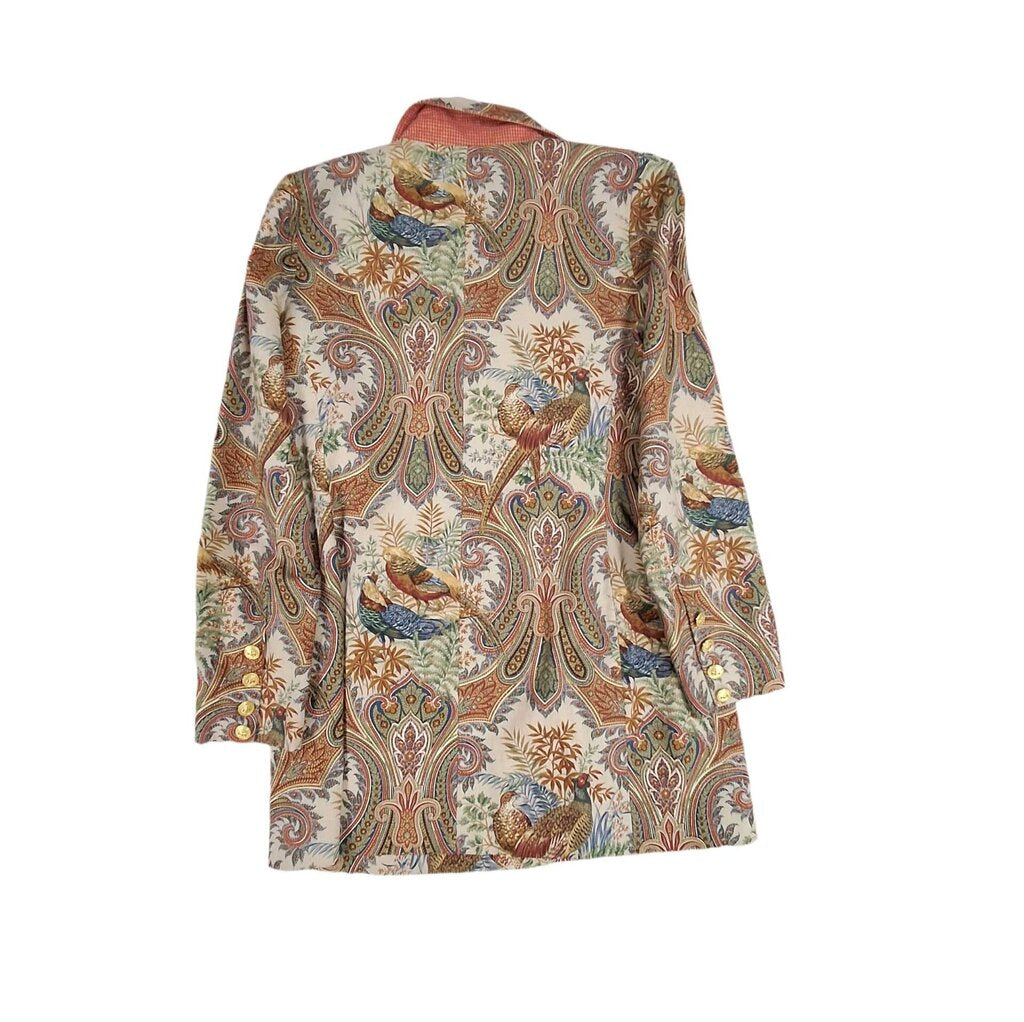 B Collection long jacket/pheasant
